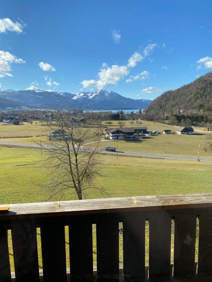 Wolfgangsee Seeblickplatzl 220 - Mit Tollem Seeblick! Strobl Bagian luar foto