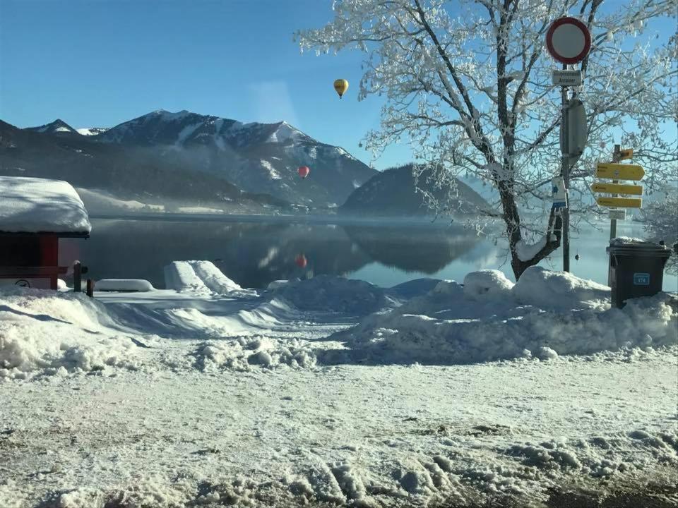 Wolfgangsee Seeblickplatzl 220 - Mit Tollem Seeblick! Strobl Bagian luar foto